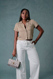 BLUSA MUJER CAMISERA ESTAMPADO