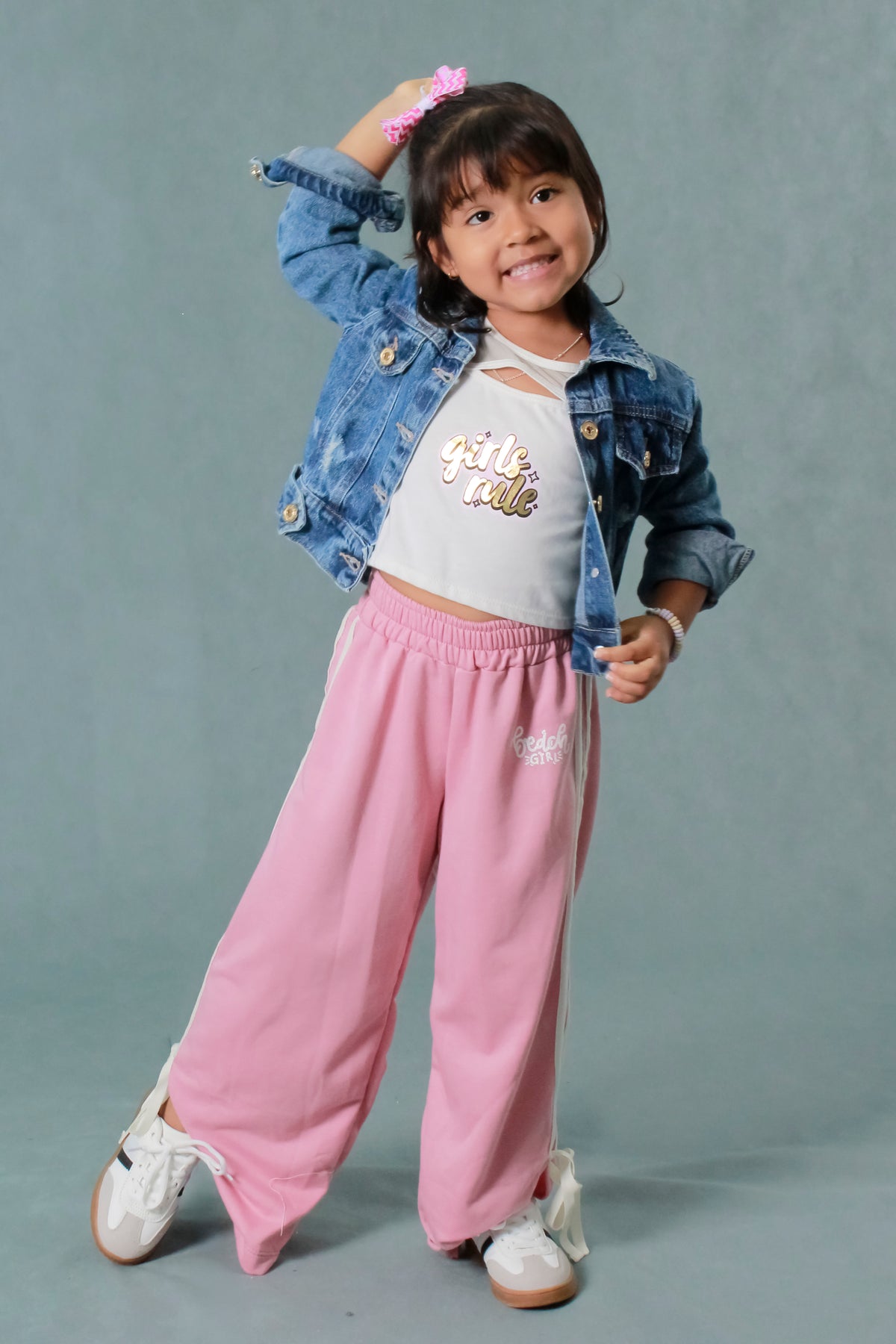 CHAQUETA NINA PROCESOS DESGASTE