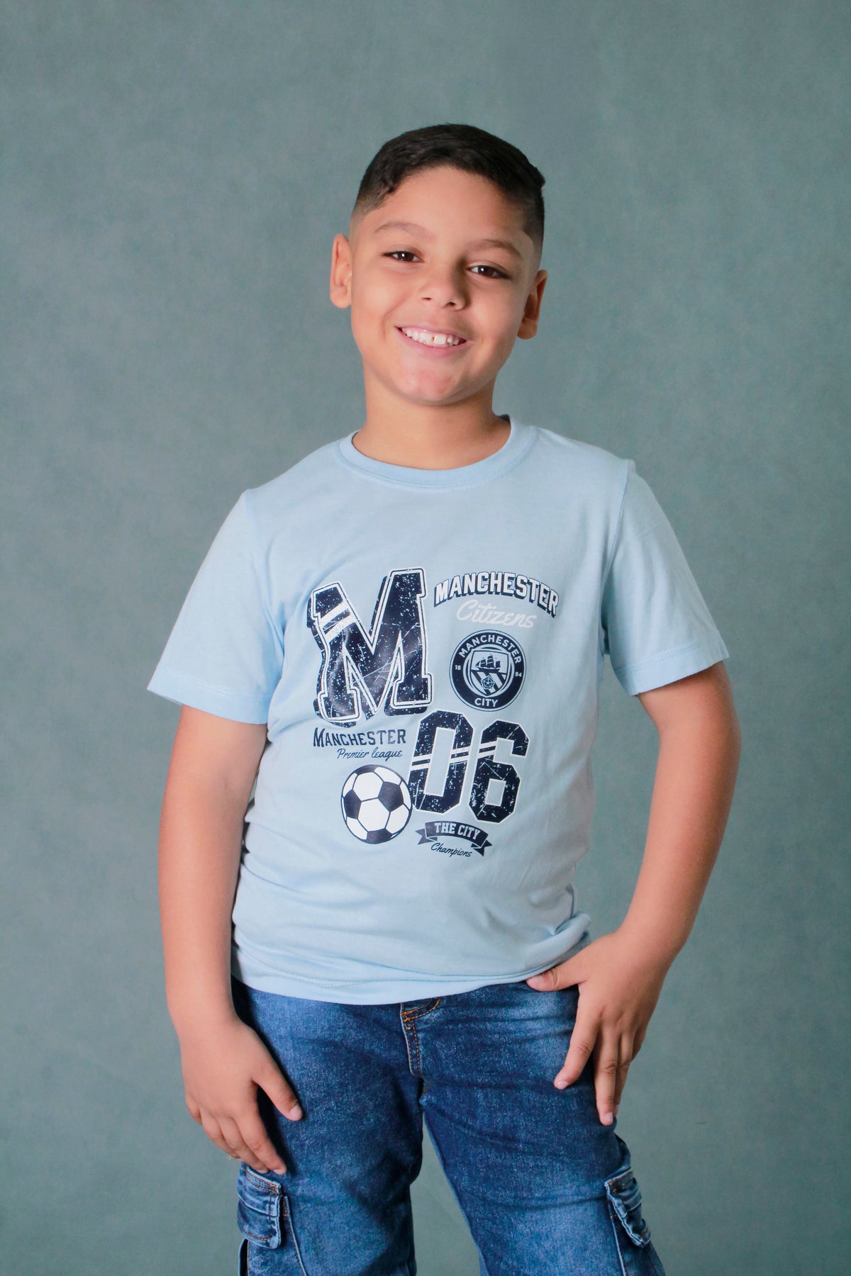 CAMISETA NINO ESTAMPADA MANCHESTER
