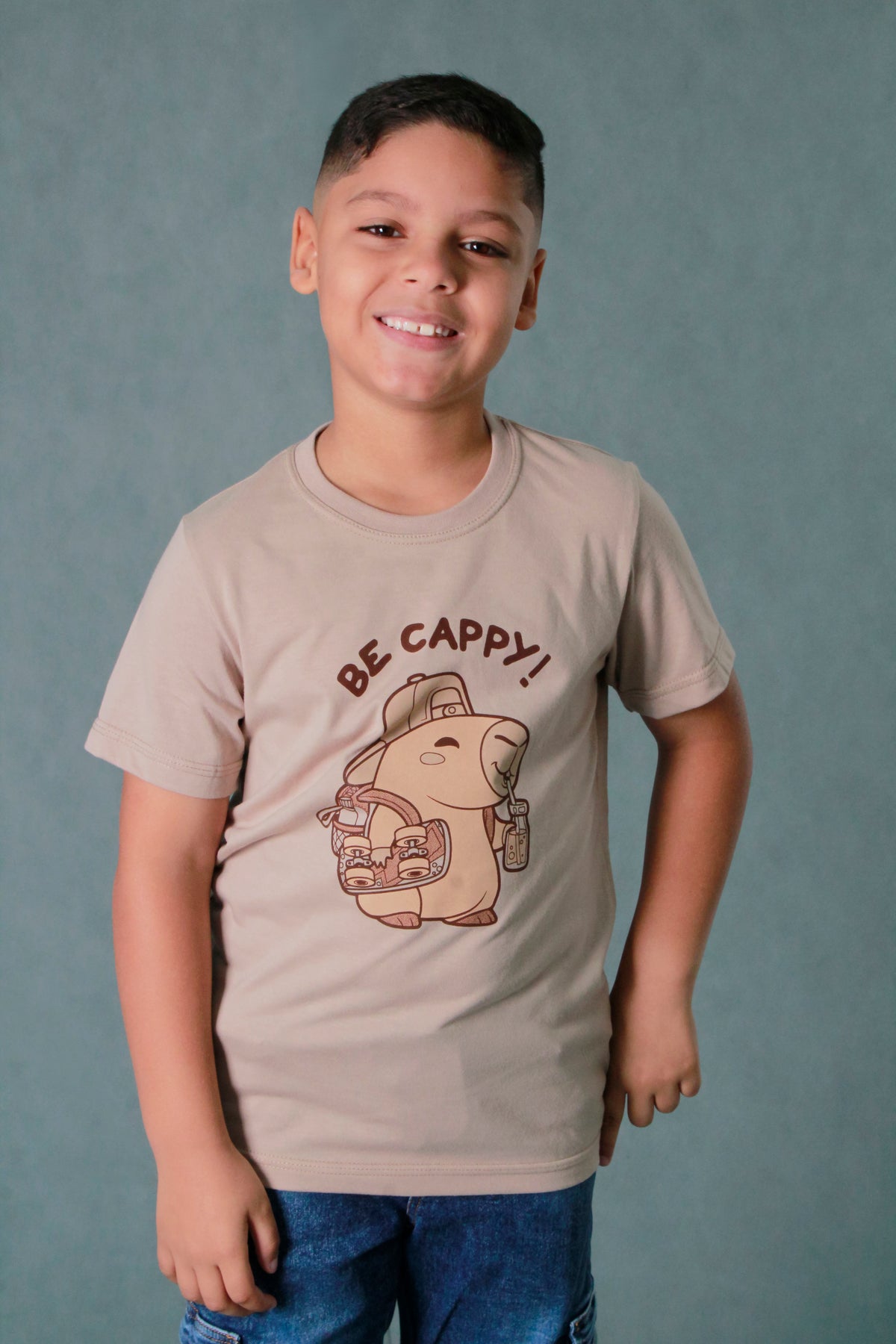 CAMISETA NINO ESTAMPADA CAPIBARA