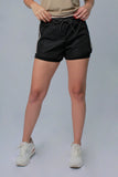 Short mujer con malla lateral